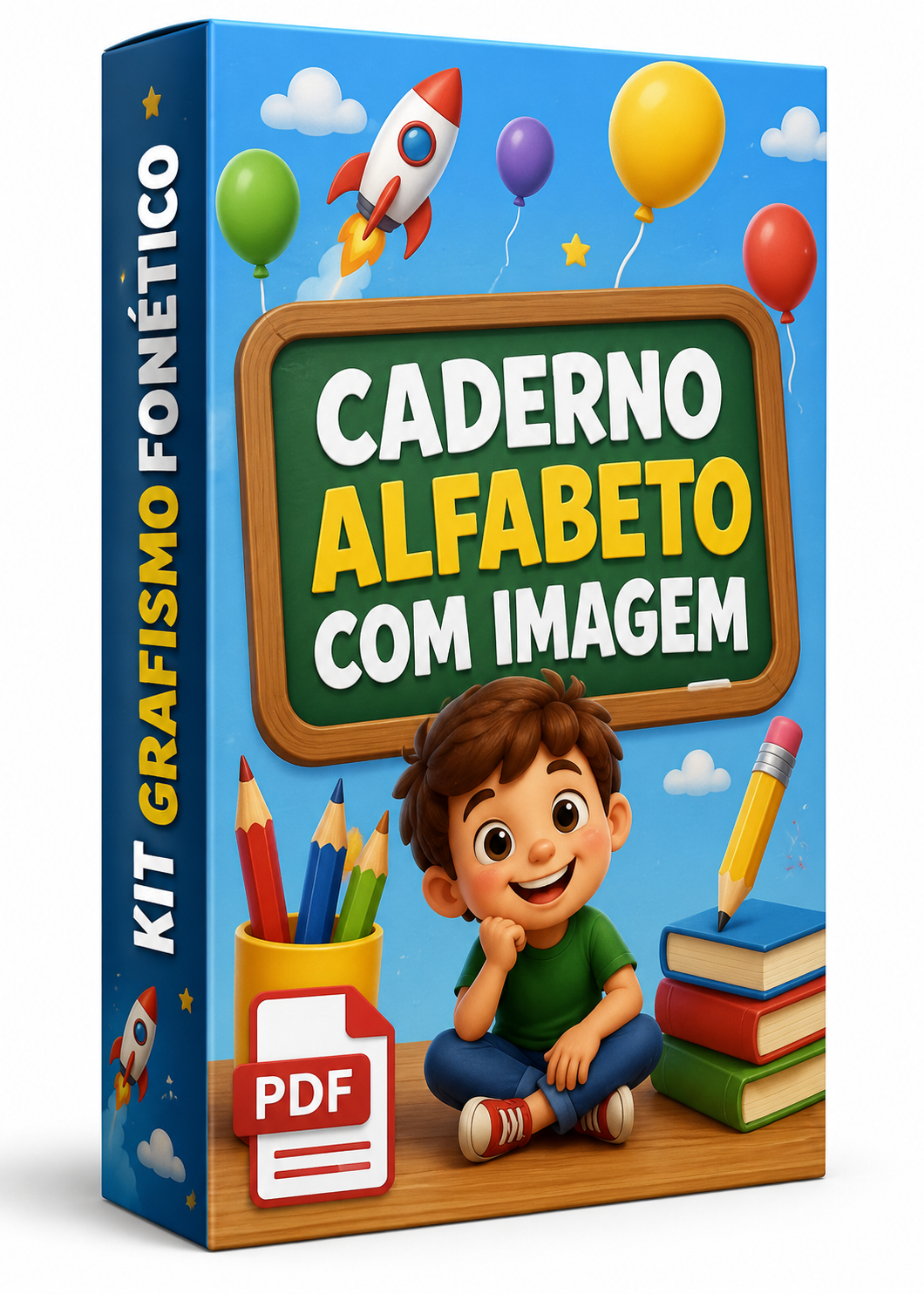 Caderno Alfabeto com Imagem