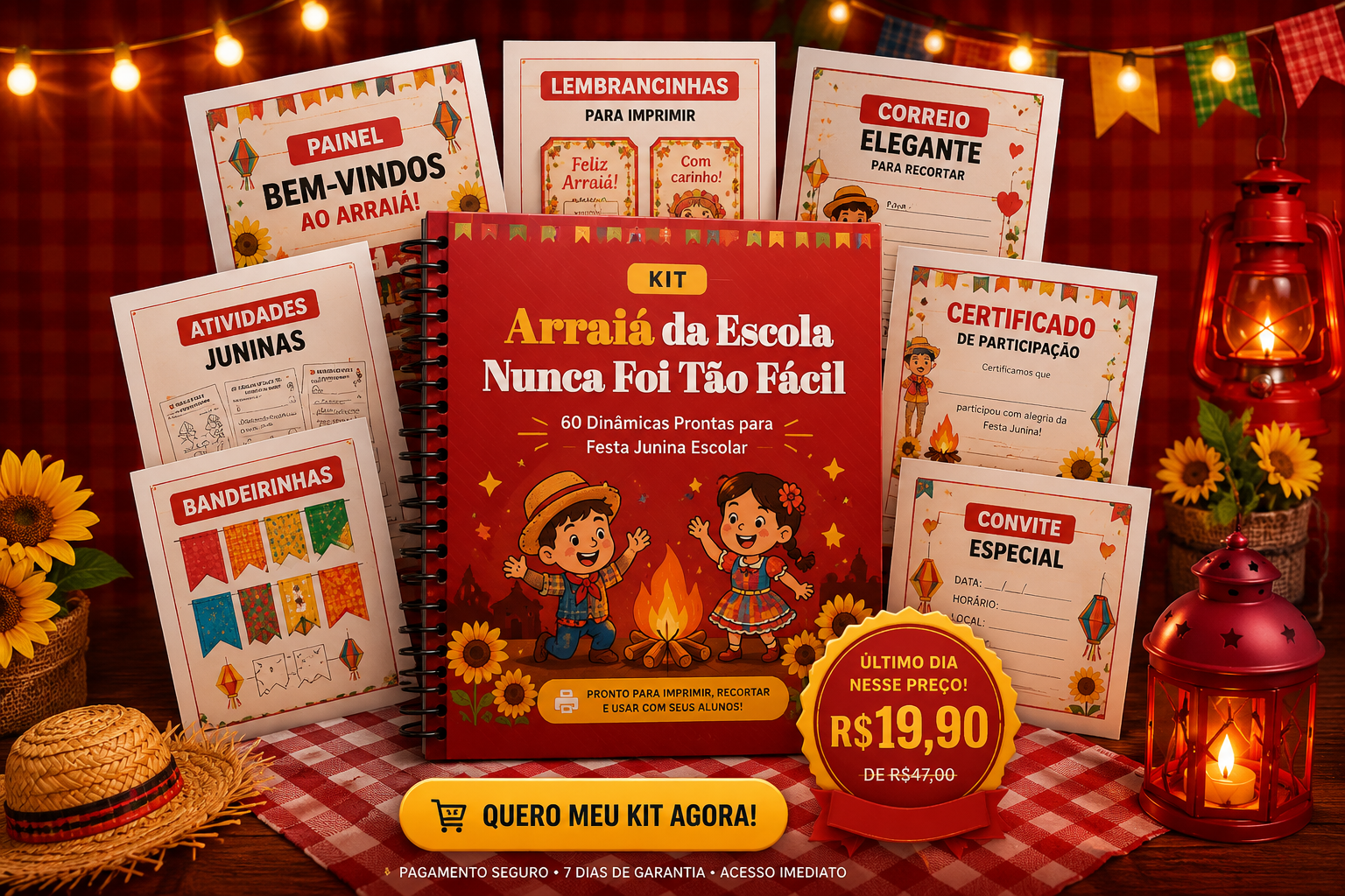 Kit Arraiá Sem Estresse